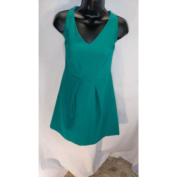 Loft A line sleeveless pocket dress size 2 - Picture 1 of 7